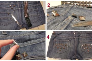 Pimp my shorts - studded DIY