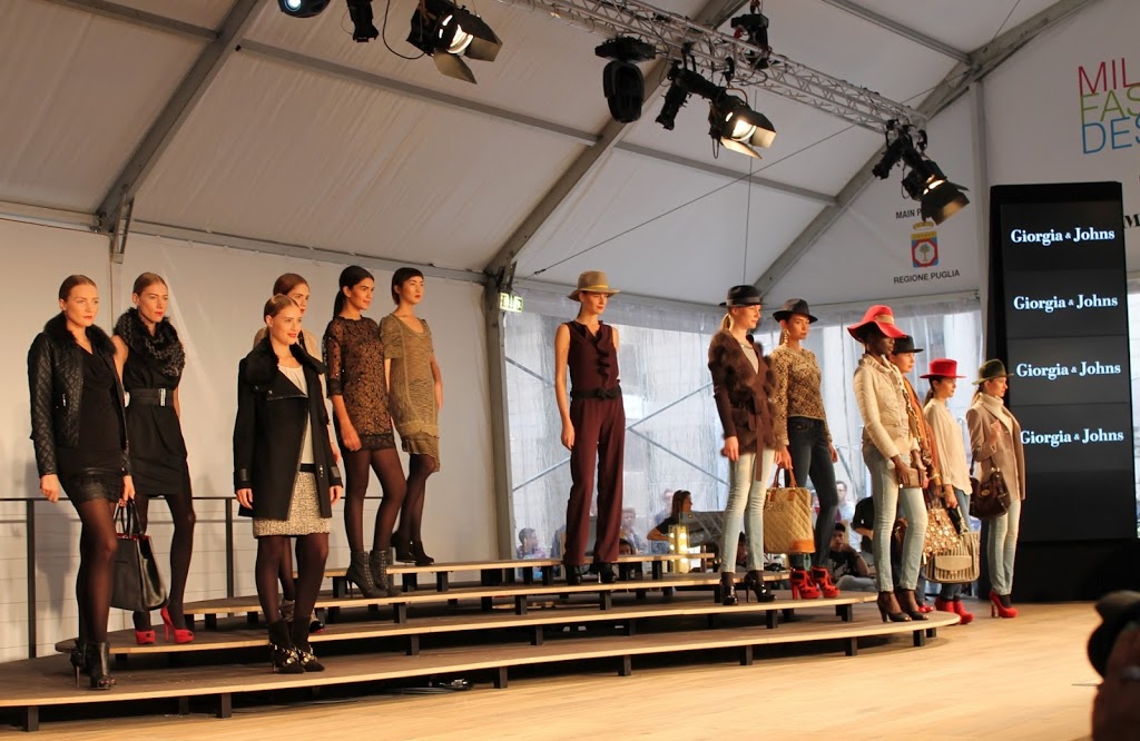 MFW: Giorgia & Johns fashion show