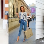 Tatiana Biggi - Tati loves pearls - skinny jeans fashion blogger - levi's 501 fashion blogger - flare jeans fashion blogger- outfit inspirations - denim