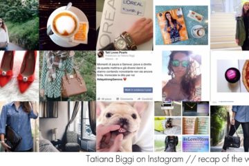 Tatiana Biggi on Instagram // recap of the week #2