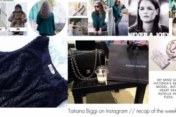 Tatiana Biggi on Instagram // recap of the week 4+5