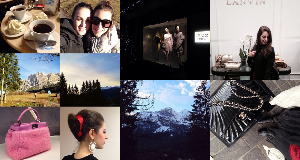 Cortina fashion weekend: vi racconto il weekend più glamour delle Dolomiti attraverso i miei scatti Instagram