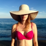 bikini Triumph - fashion blogger in bikini- Tatiana Biggi - Tati loves pearls - fashion blogger mare