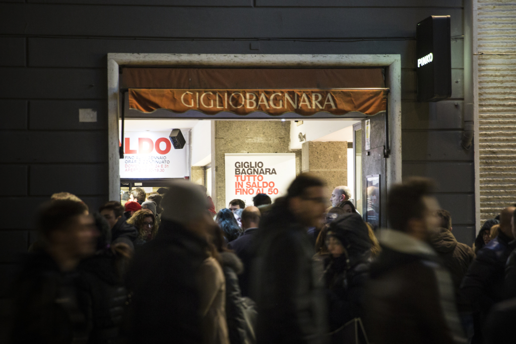 Giglio Bagnara - shopping a Genova - saldi - gbnottesaldi