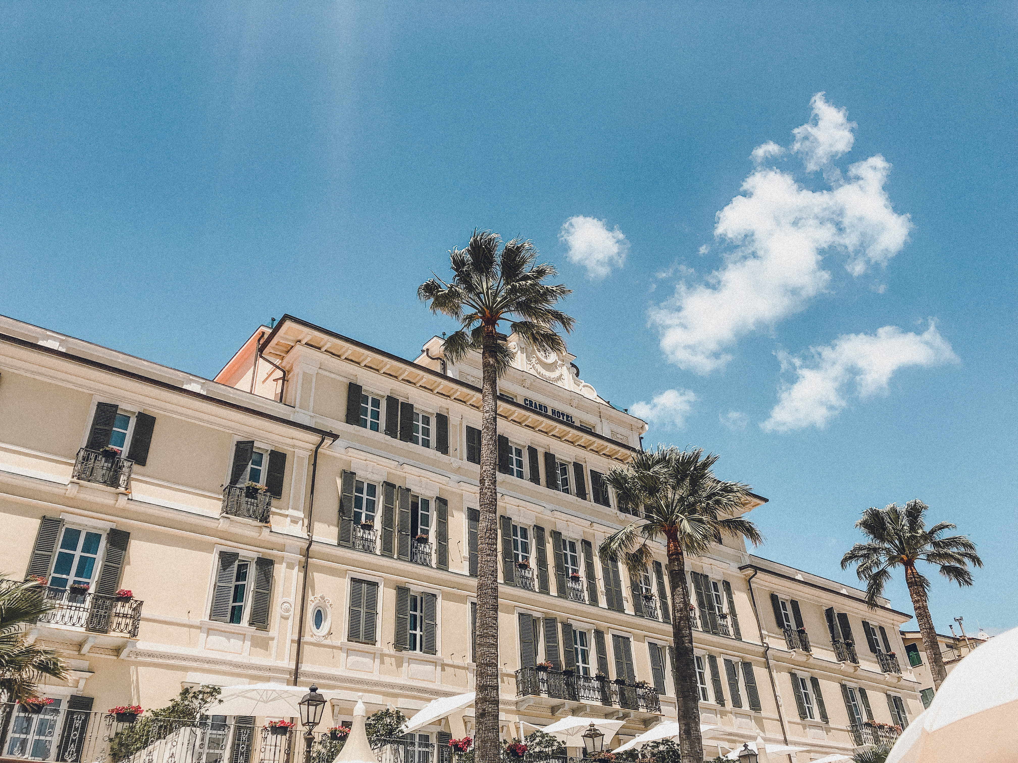 Grand Hotel Alassio la facciata