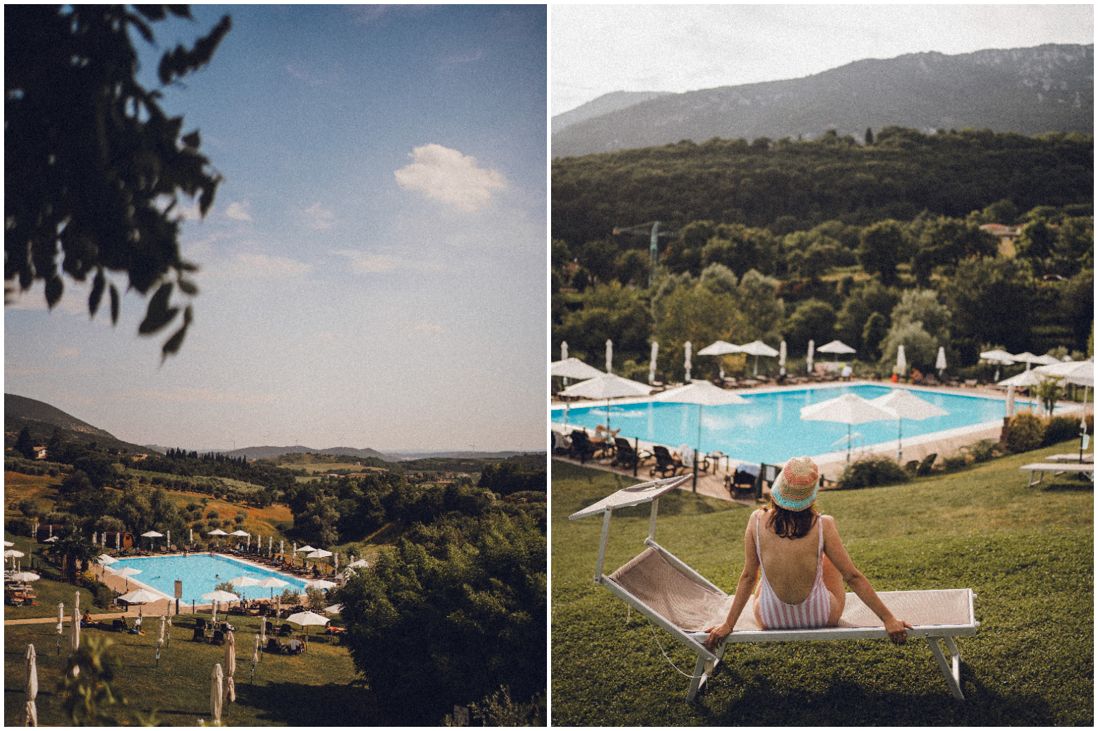 La piscina Villa Cariola