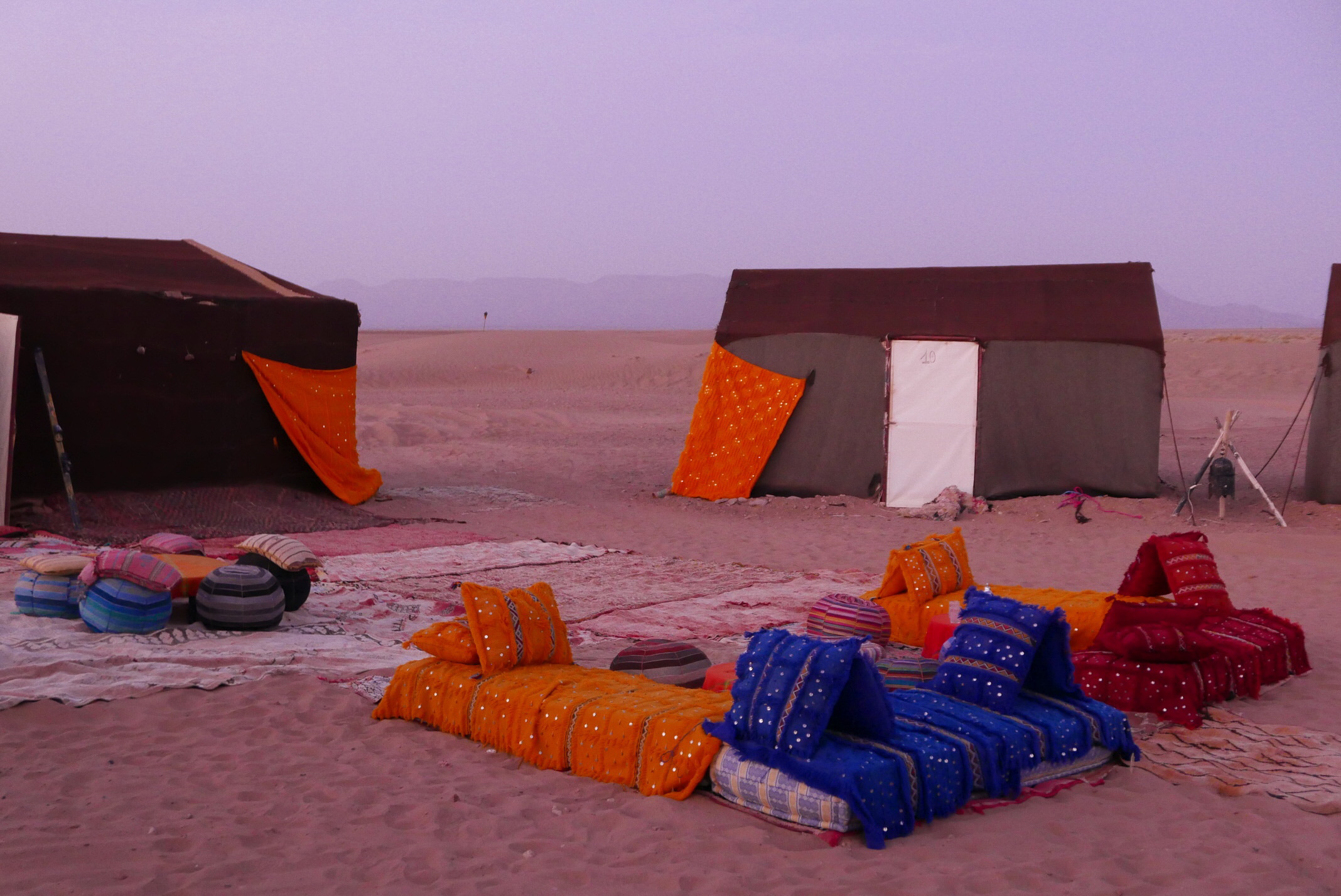 campo tendato marocco