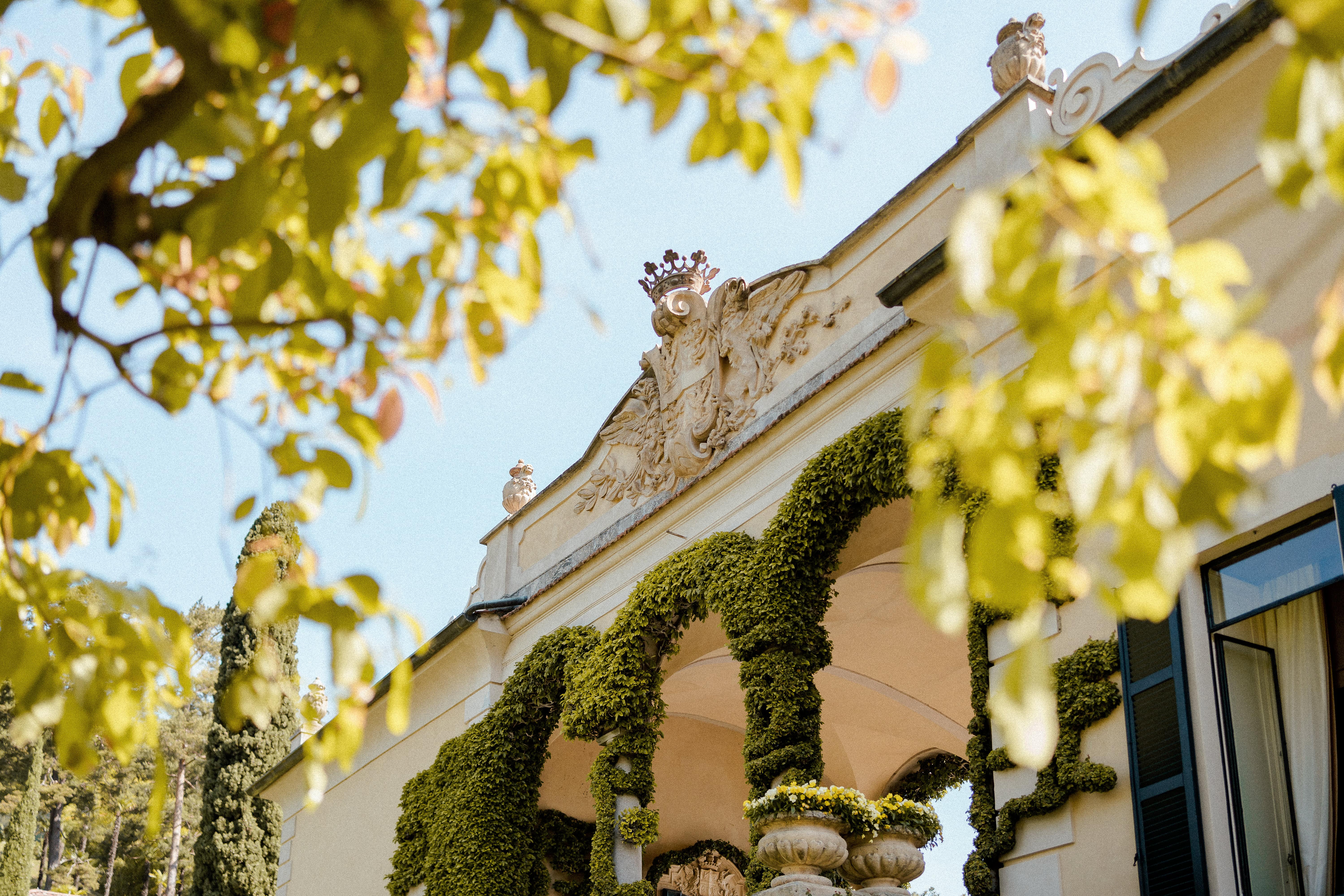 Villa del balbianello il loggiato