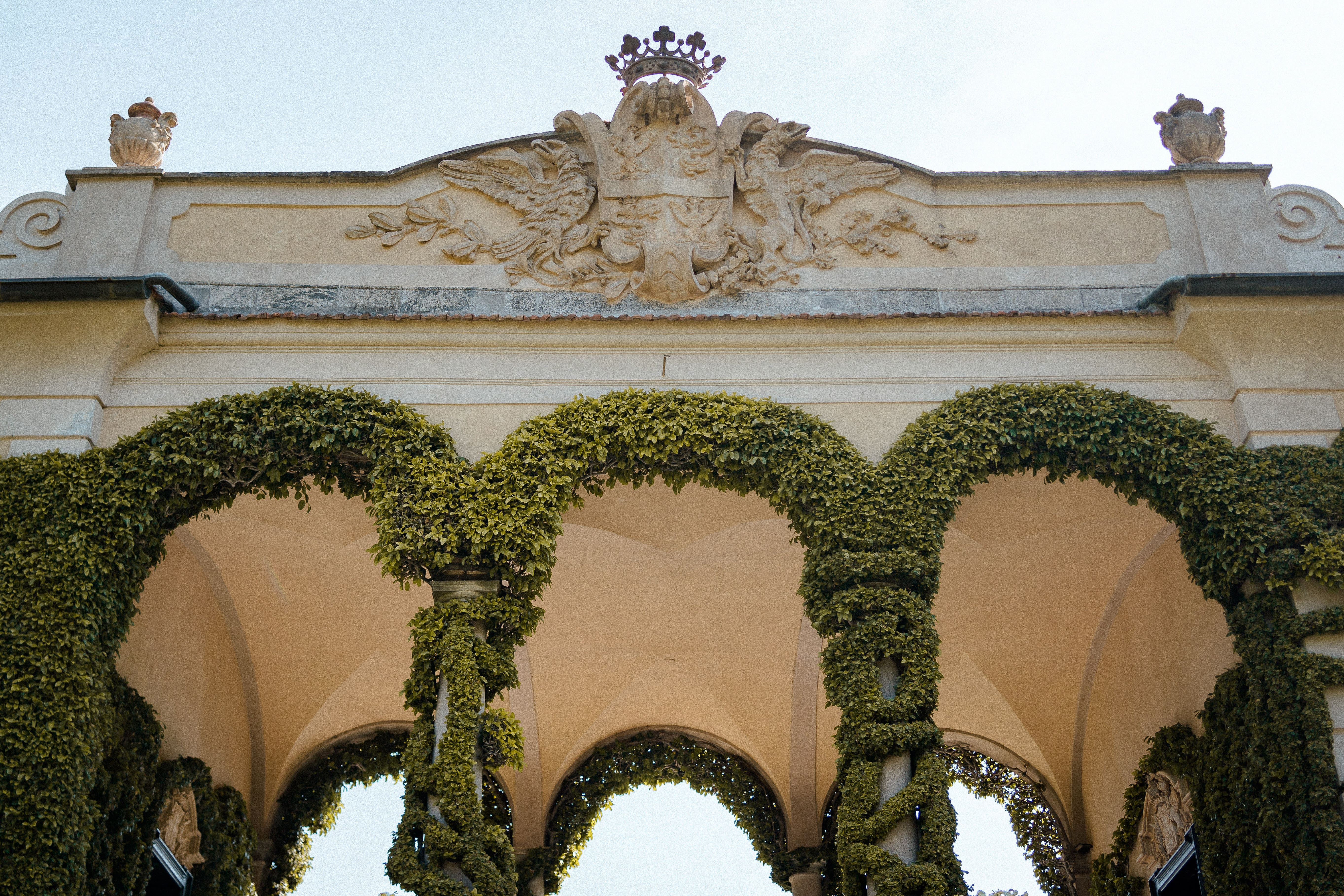 Il loggiato di villa del balbianello